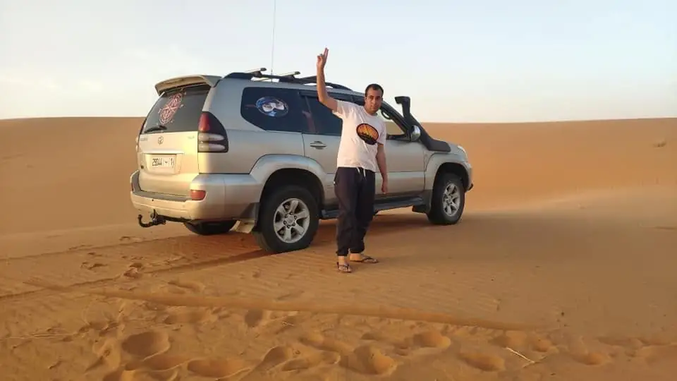 Il nostro fuoristrada tra le dune