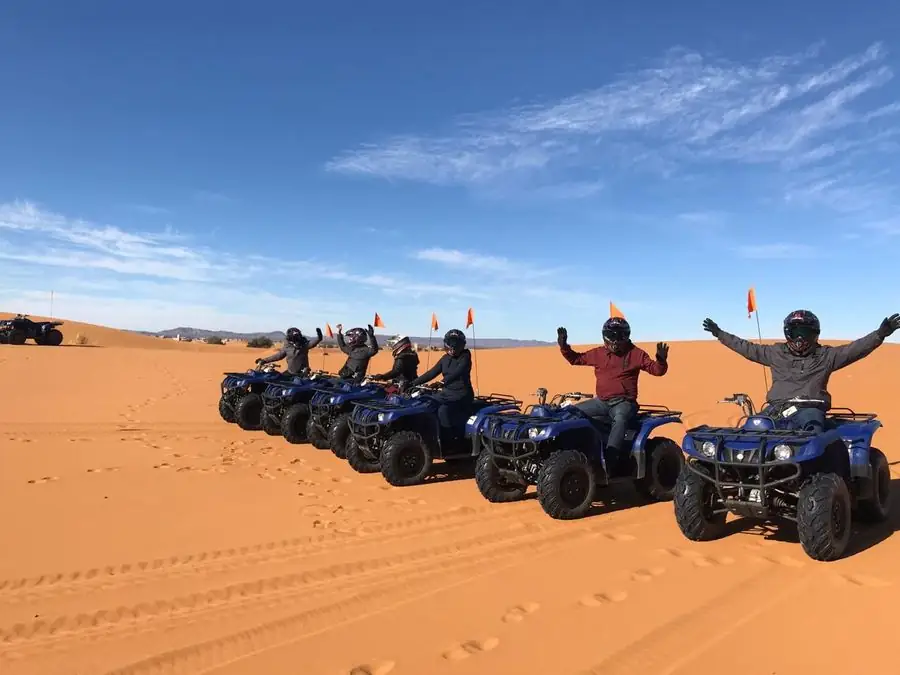 Quad 1 ora a Merzouga – In fila sulle creste