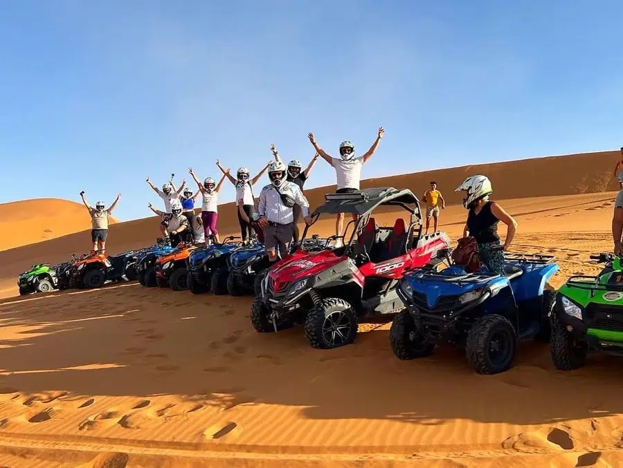 Quad 2 ore Erg Chebbi a Merzouga – Sosta sulla cresta