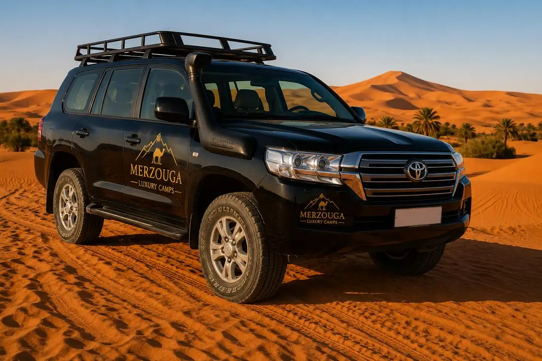 Fuoristrada 4×4 tra le dune