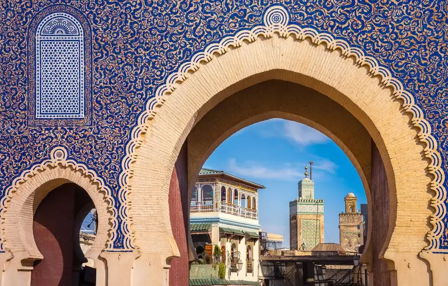 Tour Fez 4 giorni – Bab Boujloud, la porta blu di Fez