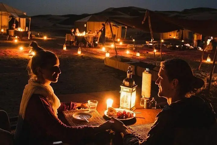 Escursione deserto Agafay – Cena a lume di candela