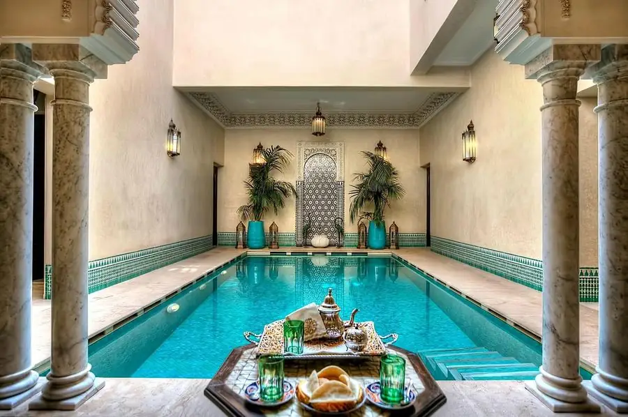 Tour Marrakech lusso 7 giorni – Il hammam di un riad di lusso