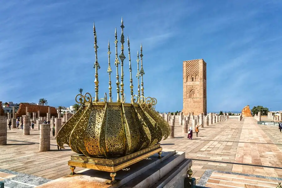 Tour Rabat 4 giorni – Il mausoleo di Mohammed V a Rabat