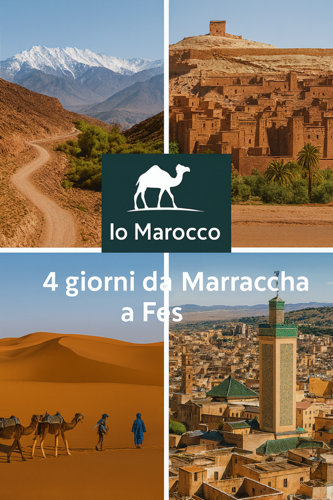 tour da Marrakech a Fes 4 giorni
