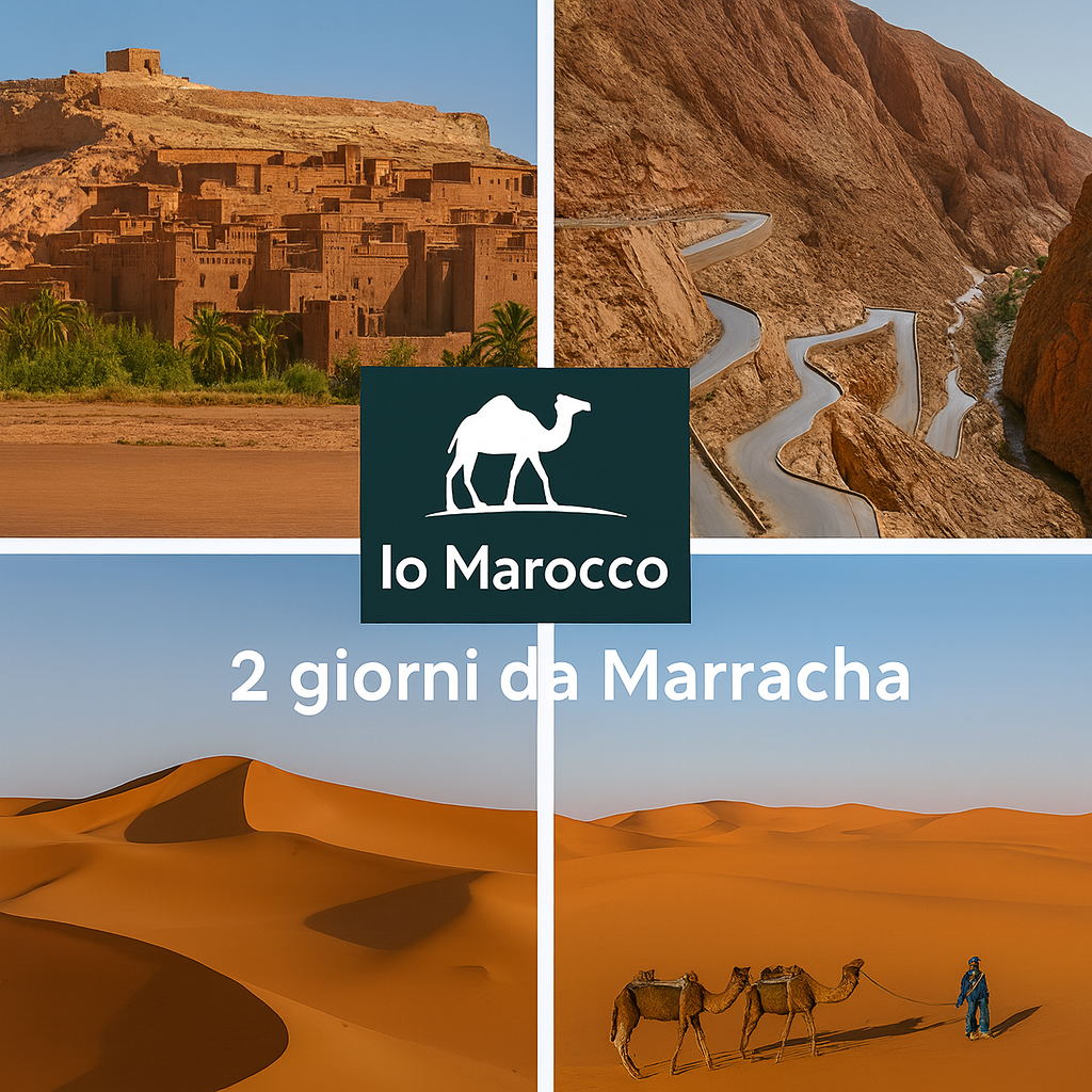 Tour Marrakech Merzouga 2 giorni